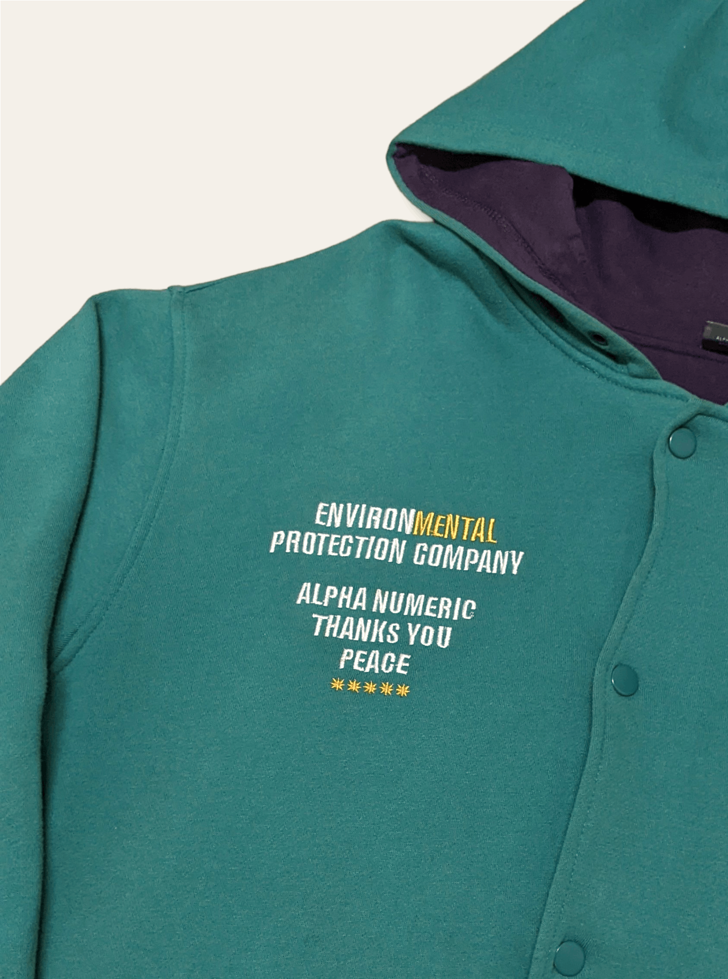 Alphanumeric × Vintage Vintage Alphanumeric Streetwear 35 Varsity Jacket Size US XL / EU 56 / 4 - 7 Thumbnail