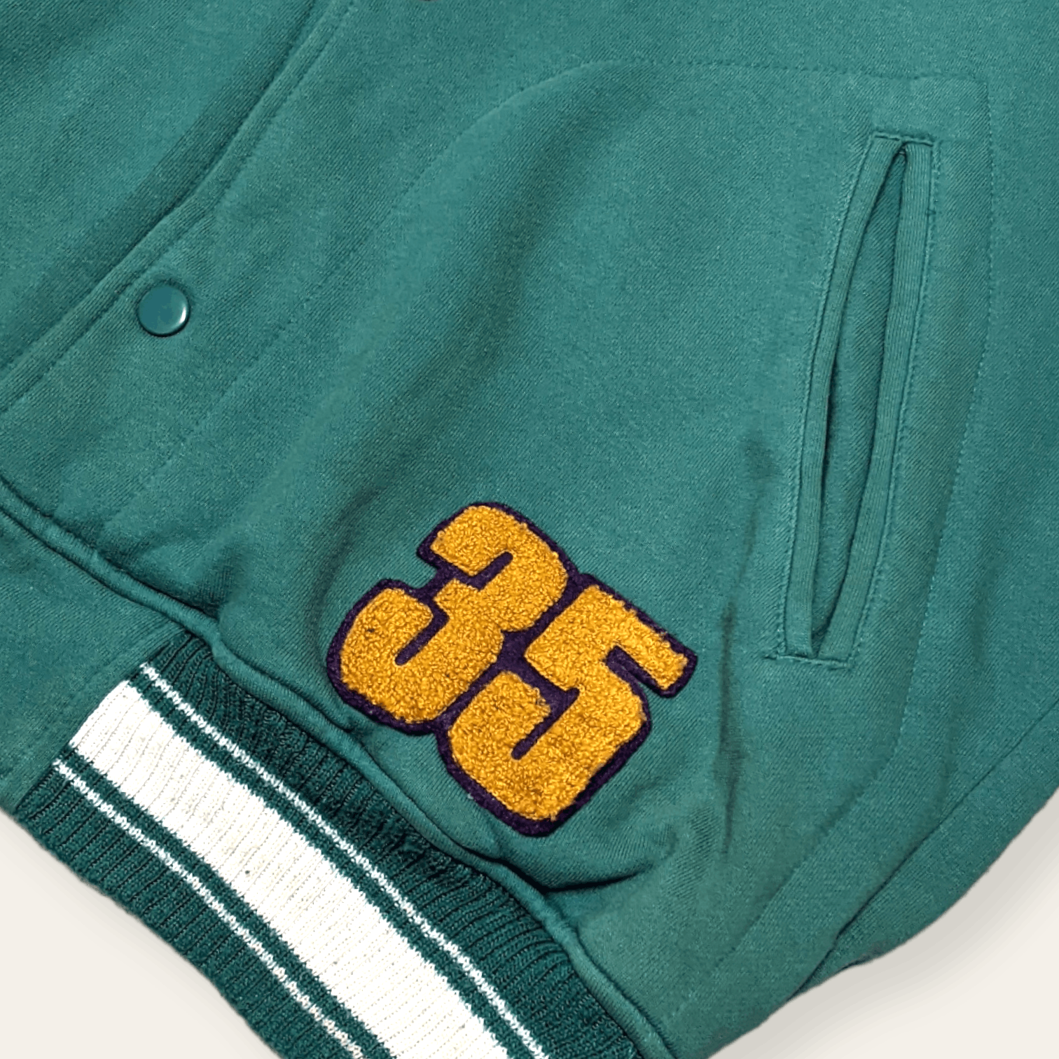 Alphanumeric × Vintage Vintage Alphanumeric Streetwear 35 Varsity Jacket Size US XL / EU 56 / 4 - 8 Thumbnail