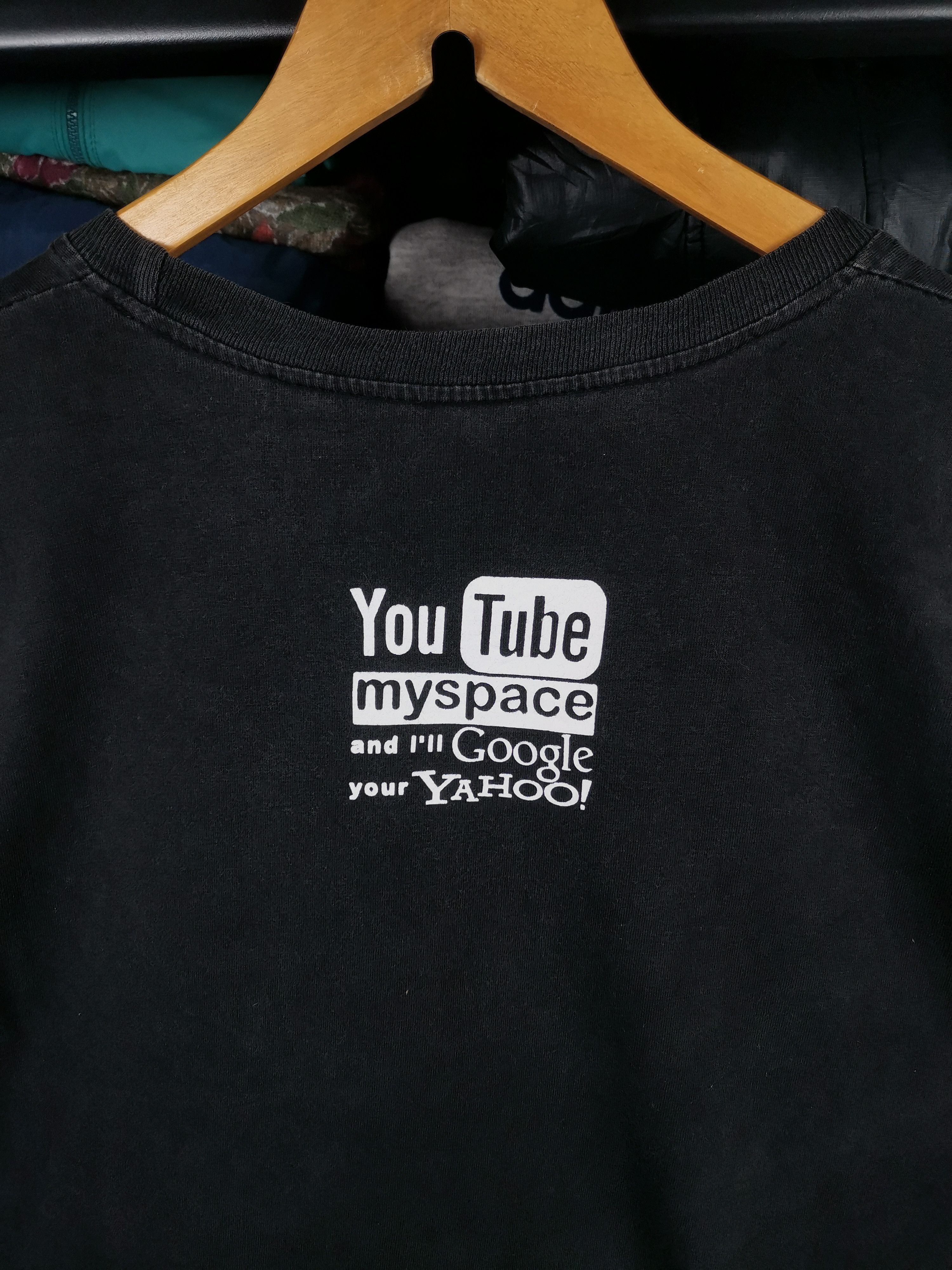 Vintage Vintage Promo Tee My space/Facebook Tshirt Sun Faded Size US L / EU 52-54 / 3 - 4 Thumbnail