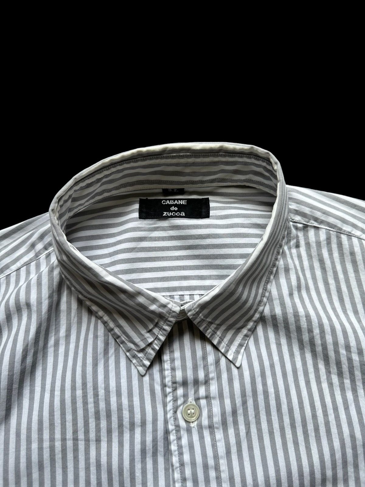 CABANE de ZUCCa A/W 1992 - Cabane De Zucca striped shirt button up Size US M / EU 48-50 / 2 - 4 Thumbnail