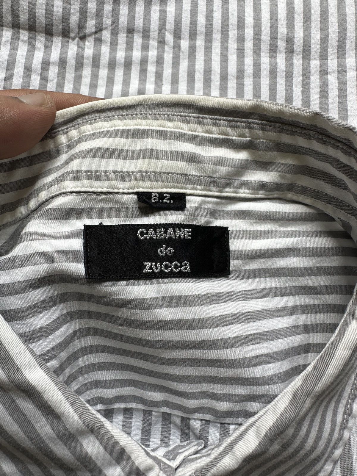 CABANE de ZUCCa A/W 1992 - Cabane De Zucca striped shirt button up Size US M / EU 48-50 / 2 - 7 Thumbnail