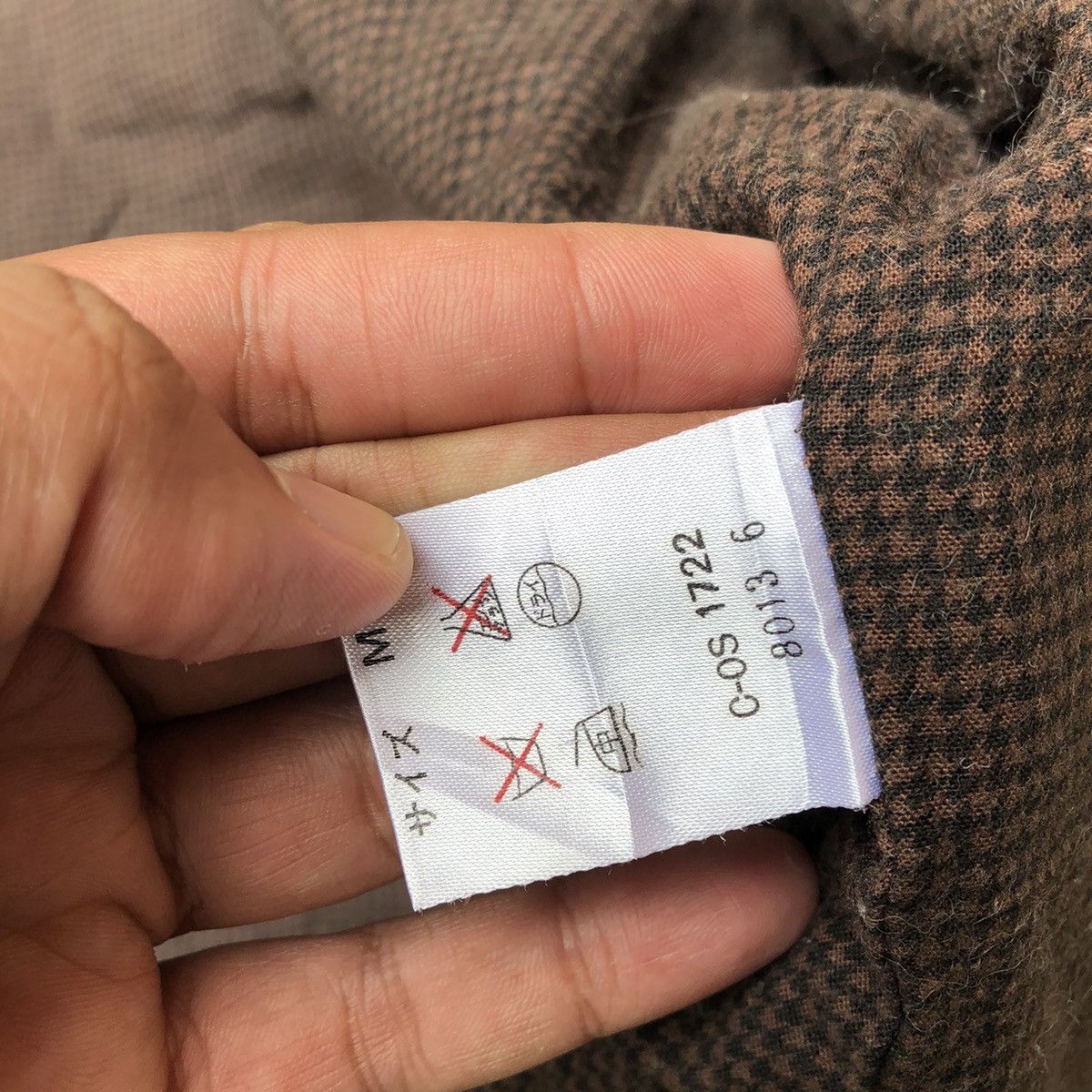 Japanese Brand 🔥Sick🔥Vintage Zampa Spellout Designer Heavy Wool Jacket Size US M / EU 48-50 / 2 - 14 Thumbnail