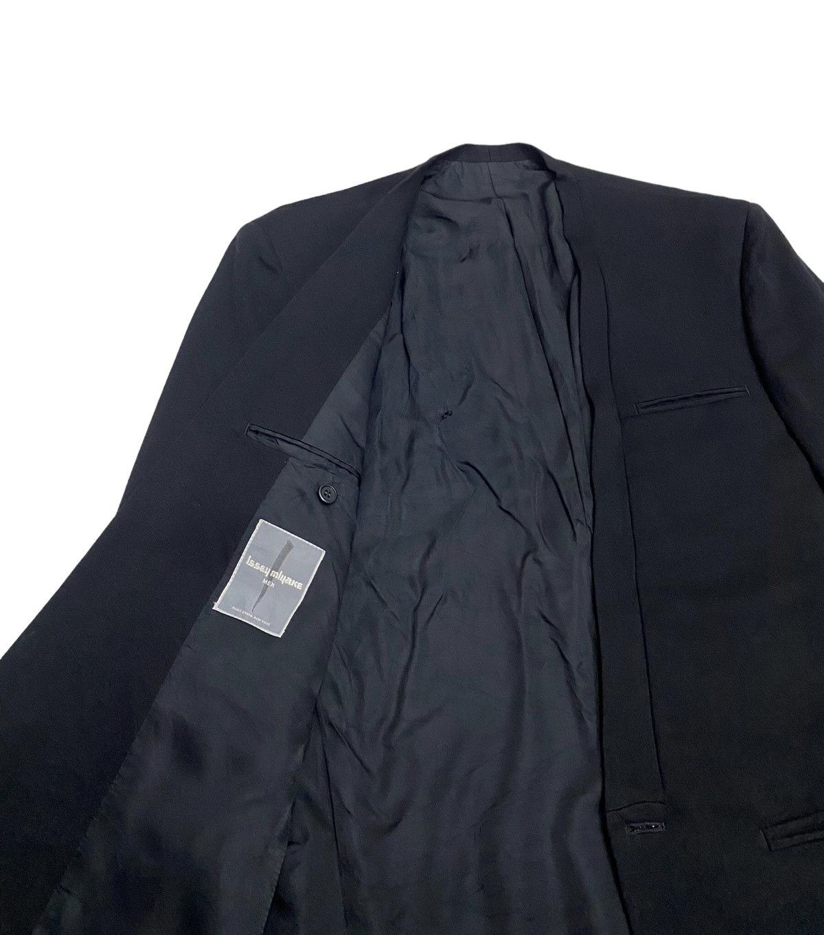Issey Miyake ISSEY MIYAKE MEN CARDIGAN ONE BUTTON BLAZER COAT Size US S / EU 44-46 / 1 - 5 Thumbnail