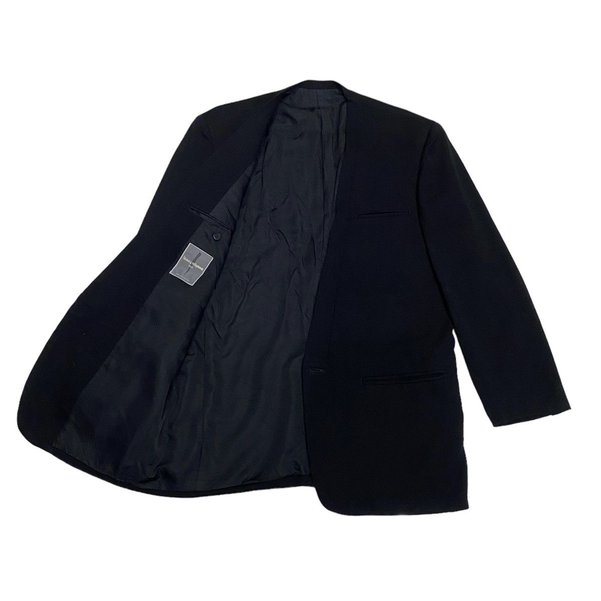 Issey Miyake ISSEY MIYAKE MEN CARDIGAN ONE BUTTON BLAZER COAT Size US S / EU 44-46 / 1 - 2 Thumbnail
