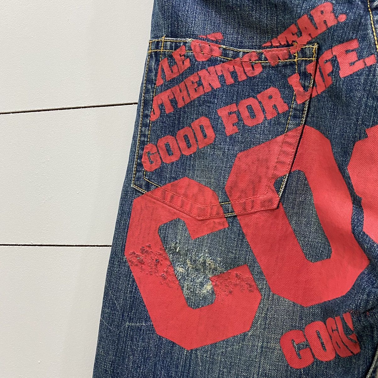 Japanese Brand × Vintage Vintage Co&Lu Coandlu Big Logo Denim Jeans Size US 31 - 6 Thumbnail