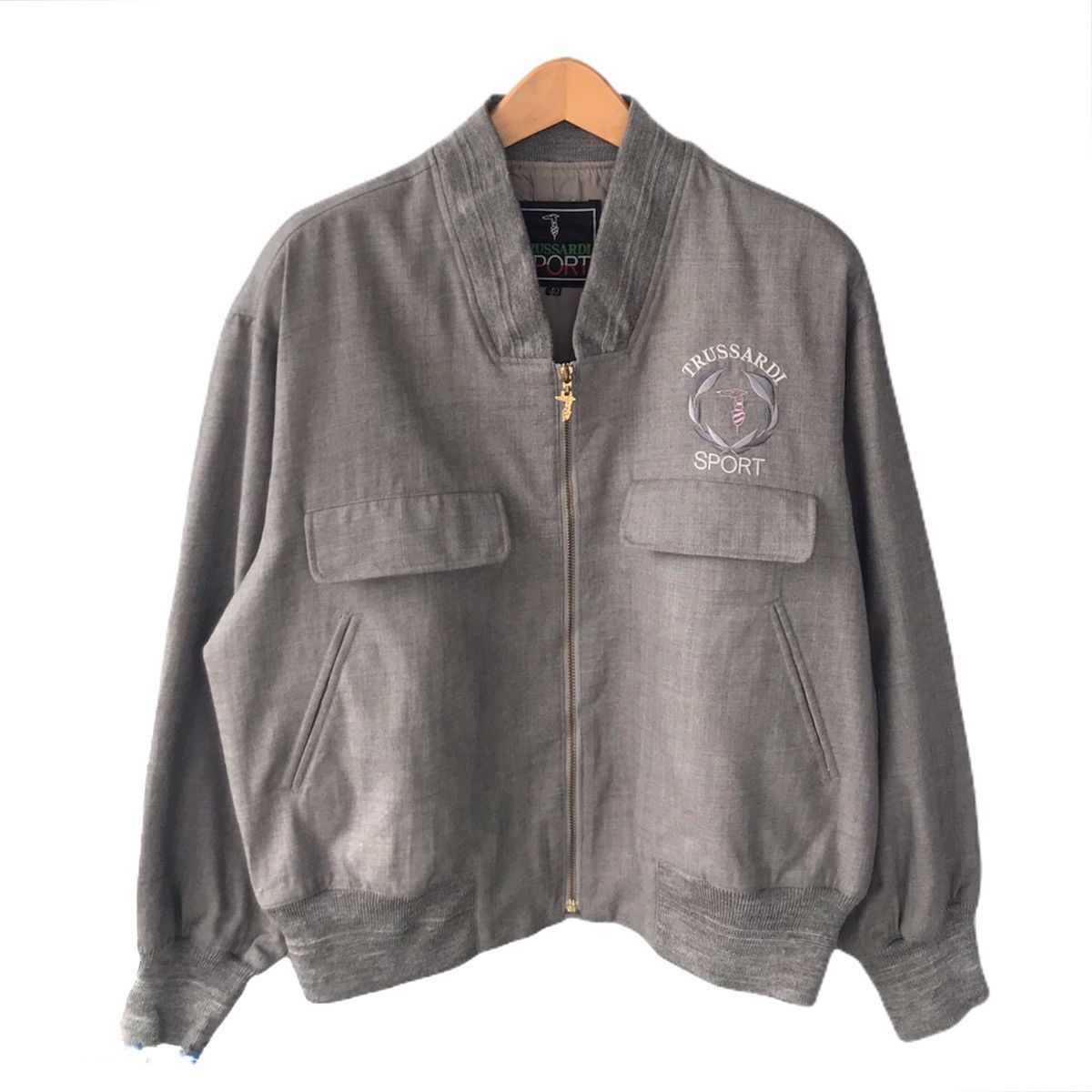 Trussardi Trussardi sport bomber jacket Size US M / EU 48-50 / 2 - 1 Thumbnail
