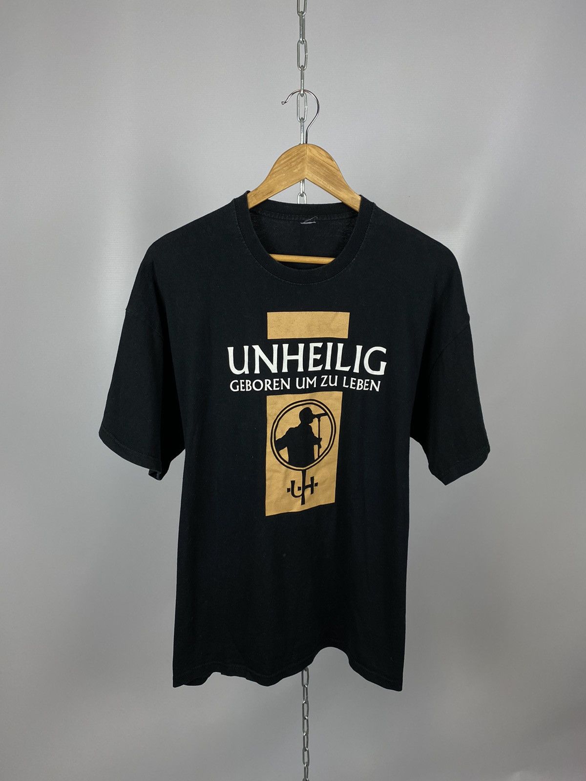 Band Tees × Vintage Unheilig rock band tees T-shirt vintage black size L Size US L / EU 52-54 / 3 - 1 Thumbnail