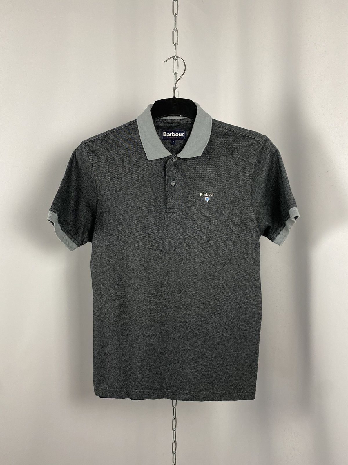 Barbour Barbour polo T-shirts gray streetwear size M Size US M / EU 48-50 / 2 - 1 Thumbnail