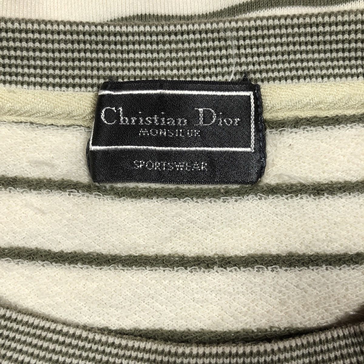 Christian Dior Monsieur Christian Dior Monsieur Striped Sweatshirt Size US L / EU 52-54 / 3 - 7 Thumbnail
