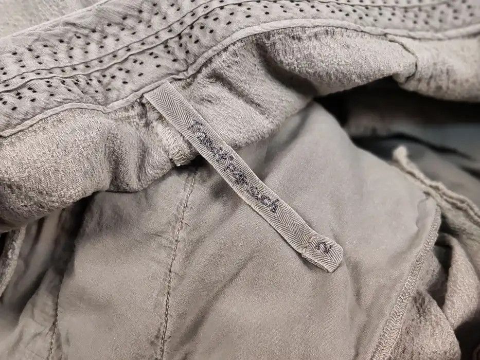 Transit Transit Par Such Beige Textured Cotton Trouser Pants Japan Size 32" / US 10 / IT 46 - 8 Thumbnail