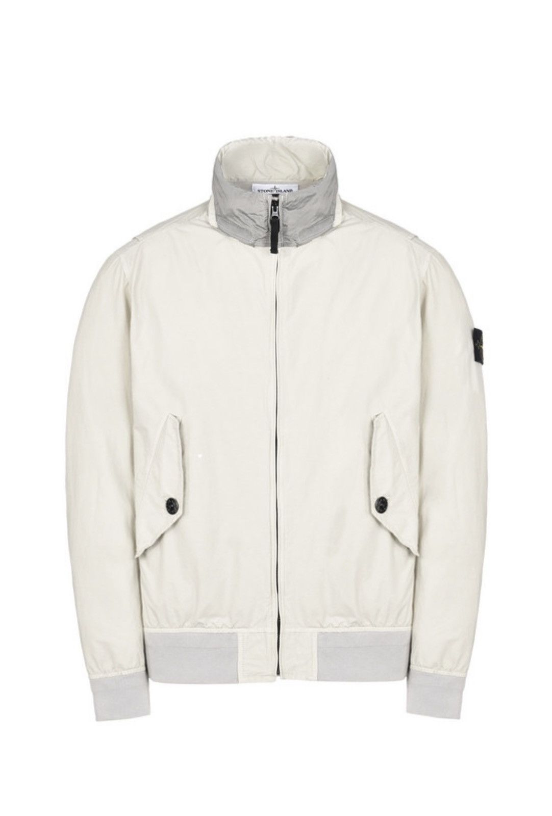 Stone Island Streetwear Vintage Stone Island Men s Light Cotton Nylon Twill Jacket Hooded Grailed