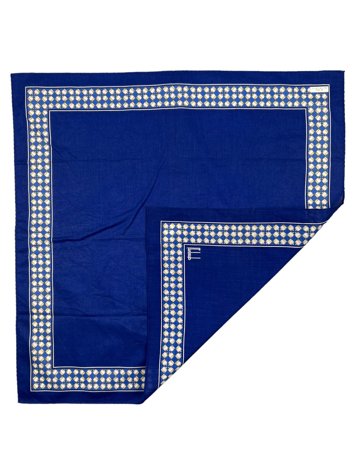Alfred Dunhill Dunhill Handkerchief Neckerchief Bandana Pocketsquare Size ONE SIZE - 5 Thumbnail