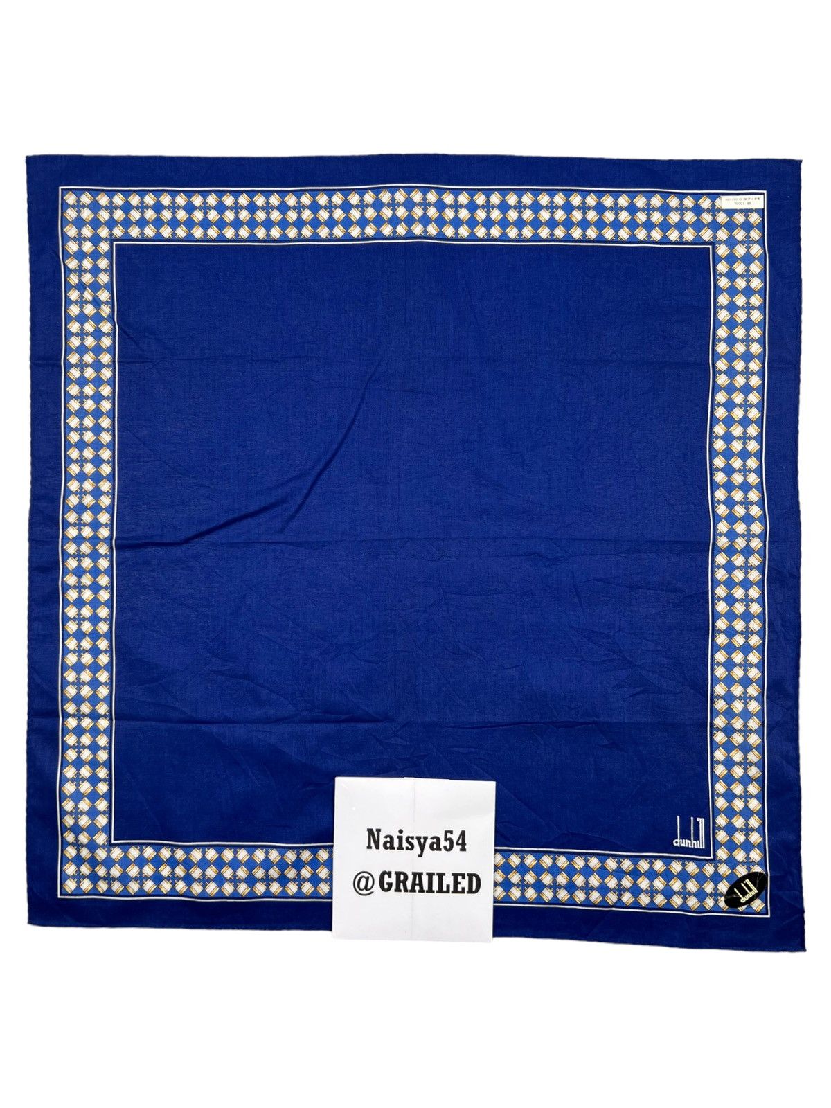 Alfred Dunhill Dunhill Handkerchief Neckerchief Bandana Pocketsquare Size ONE SIZE - 7 Thumbnail