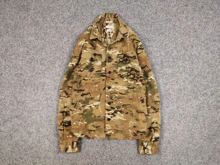 Allsaints 💛 Rare Vintage Allsaints Spitalfields Owershirt Japan Made Size US M / EU 48-50 / 2 - 1 Thumbnail