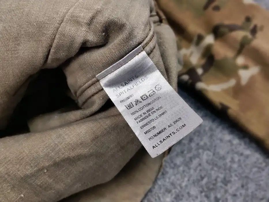 Allsaints 💛 Rare Vintage Allsaints Spitalfields Owershirt Japan Made Size US M / EU 48-50 / 2 - 9 Thumbnail