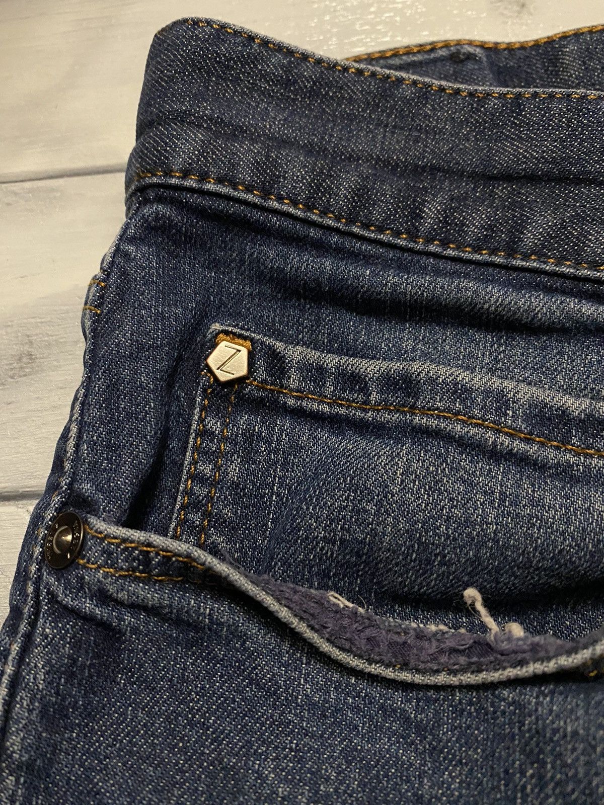 Z Zegna Denim Luxury Z Zegna Y2K Very Rare Brand Size US 32 / EU 48 - 4 Thumbnail