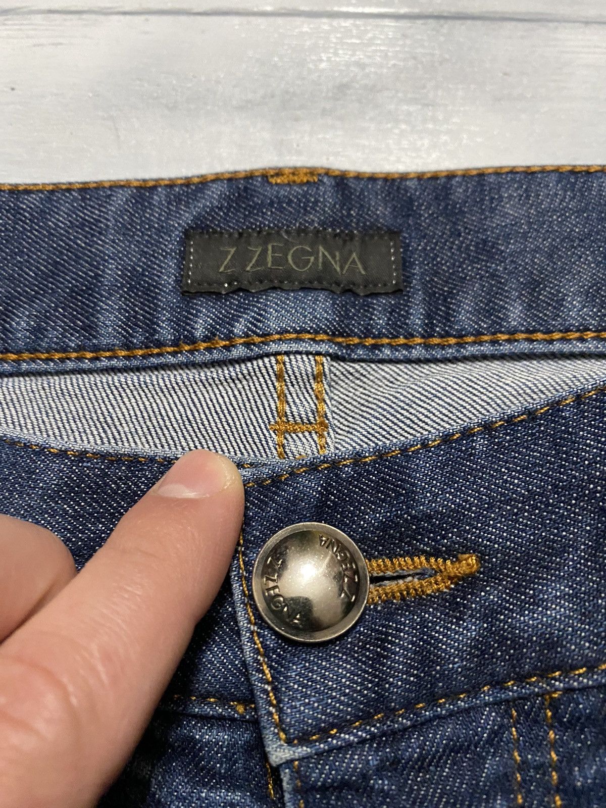 Z Zegna Denim Luxury Z Zegna Y2K Very Rare Brand Size US 32 / EU 48 - 5 Thumbnail