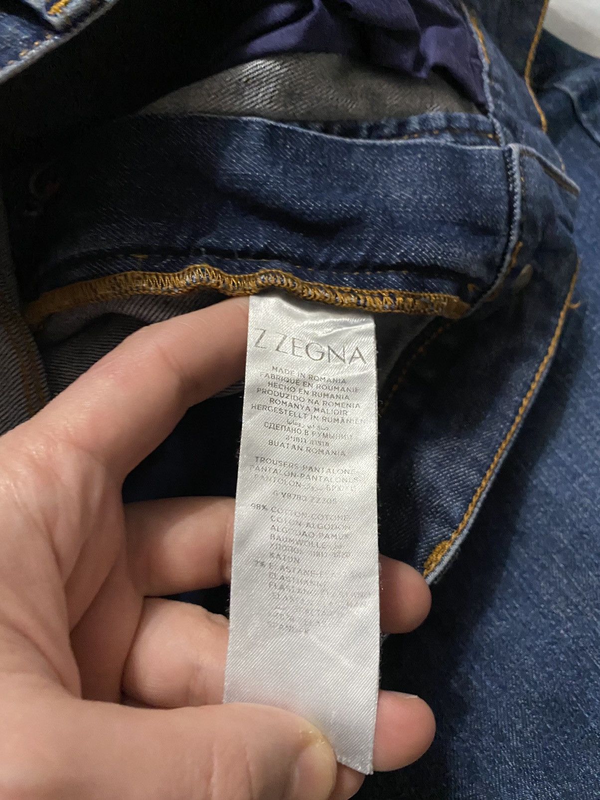Z Zegna Denim Luxury Z Zegna Y2K Very Rare Brand Size US 32 / EU 48 - 11 Thumbnail