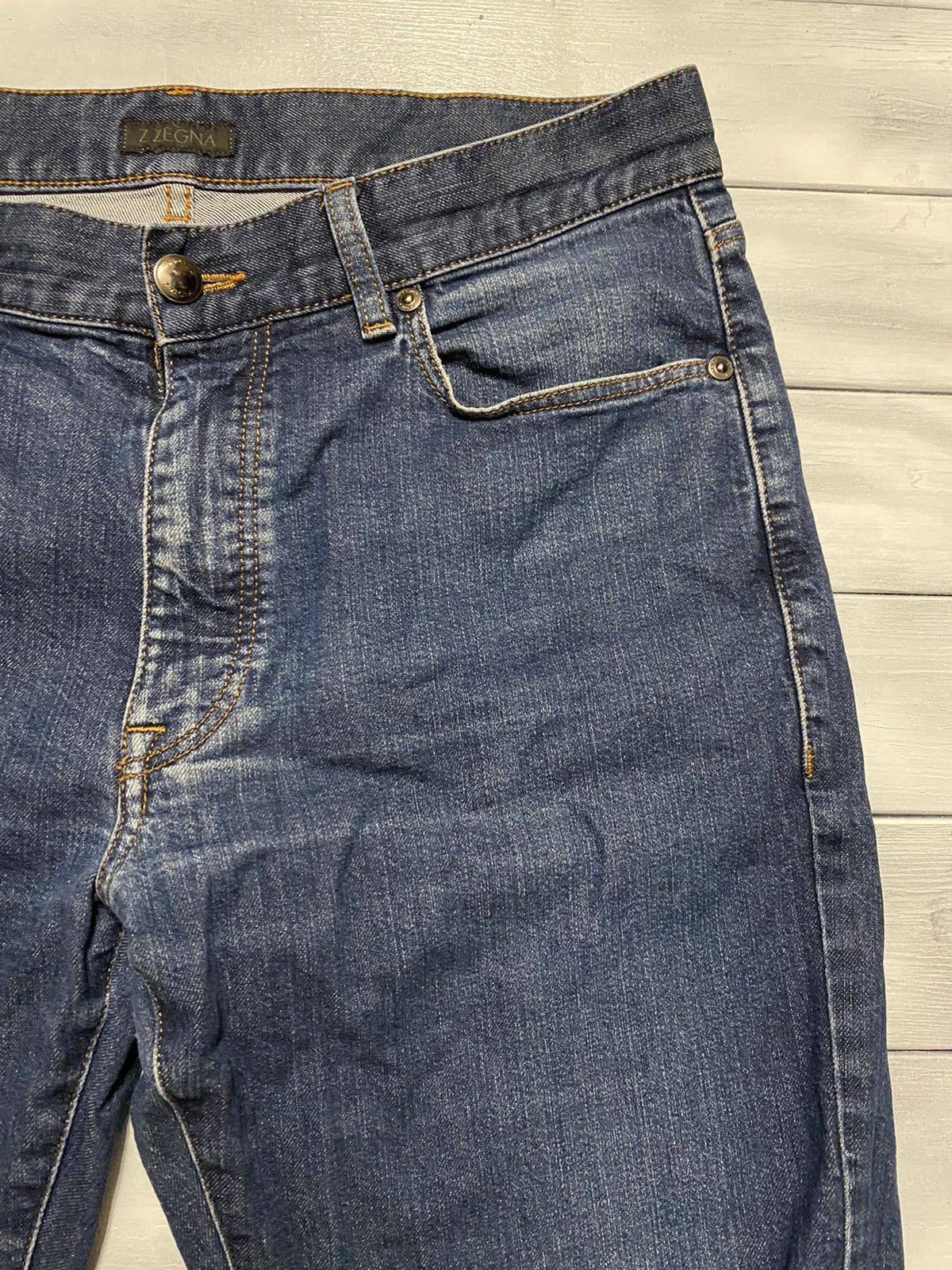 Z Zegna Denim Luxury Z Zegna Y2K Very Rare Brand Size US 32 / EU 48 - 2 Thumbnail