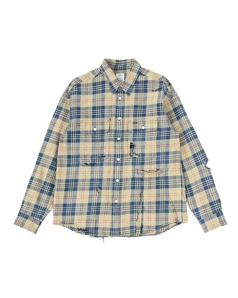 Visvim Visvim 21aw Lumber Check L/S Crash Shirt Size2 | Grailed