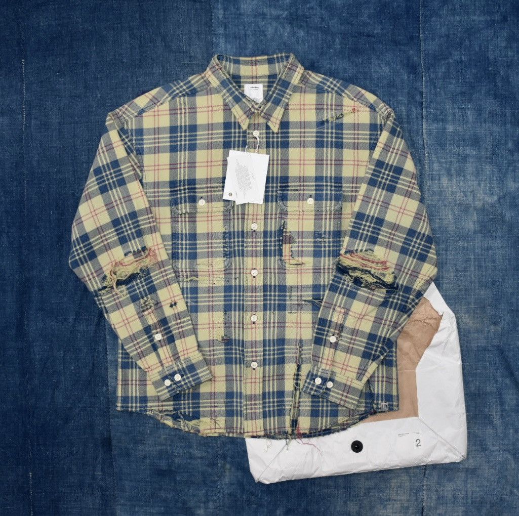 Visvim Visvim 21aw Lumber Check L/S Crash Shirt Size2 | Grailed