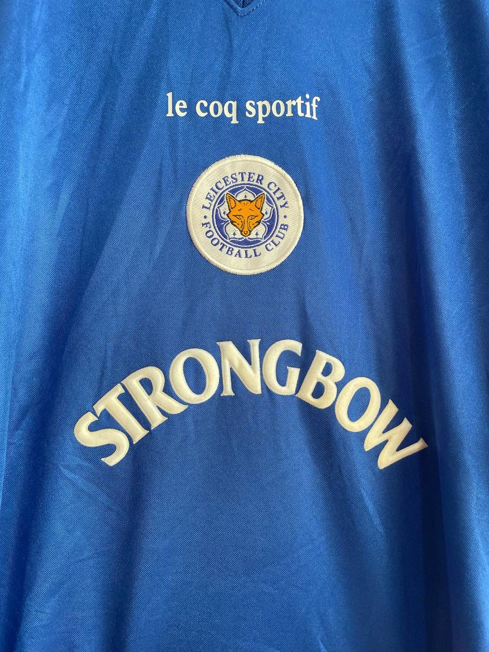 Le Coq Sportif Vintage Leicester City Soccer Jersey Football Kit Shirt Size US XXL / EU 58 / 5 - 4 Thumbnail