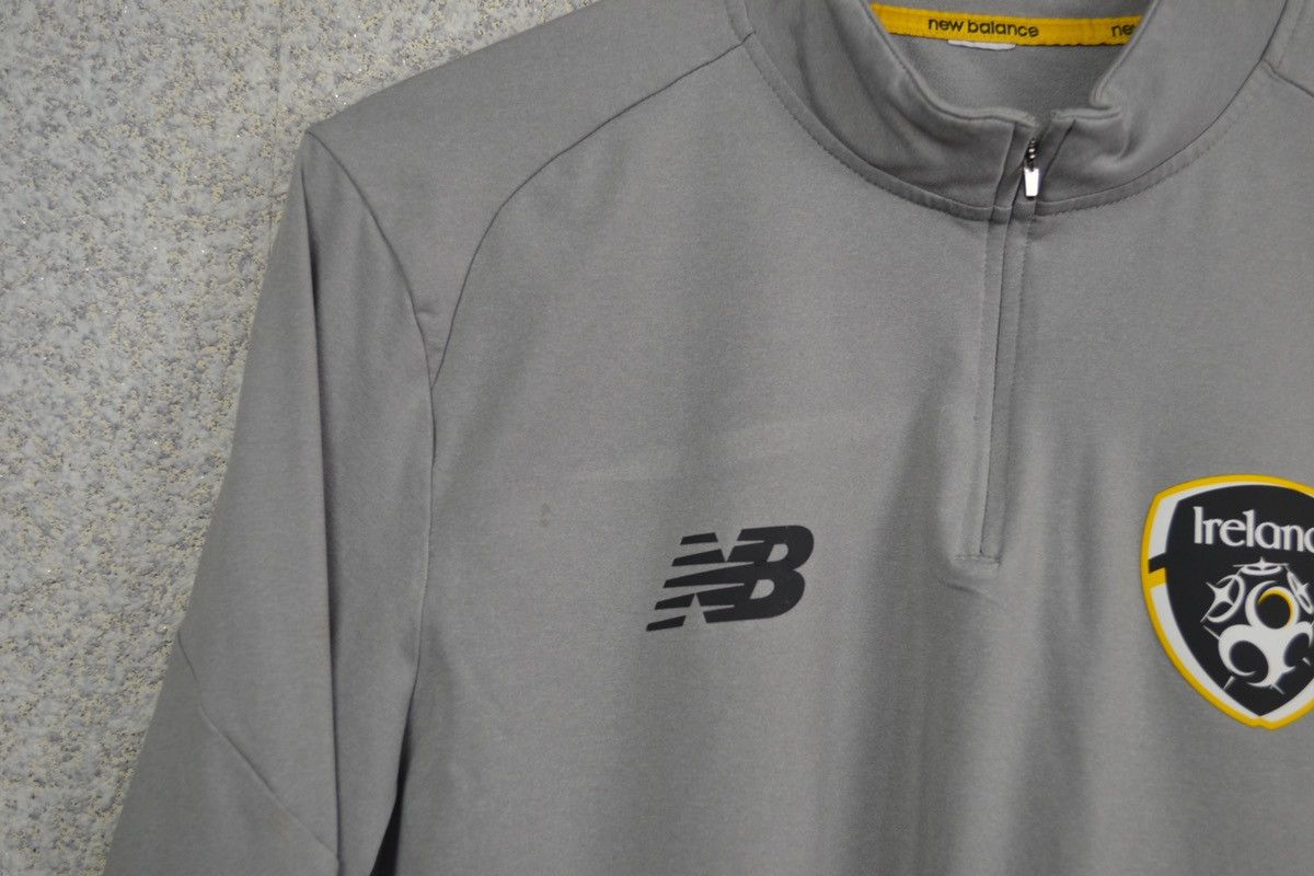 New Balance Republic Of Ireland Training Football Sweatshirt New Balance Size US M / EU 48-50 / 2 - 6 Thumbnail