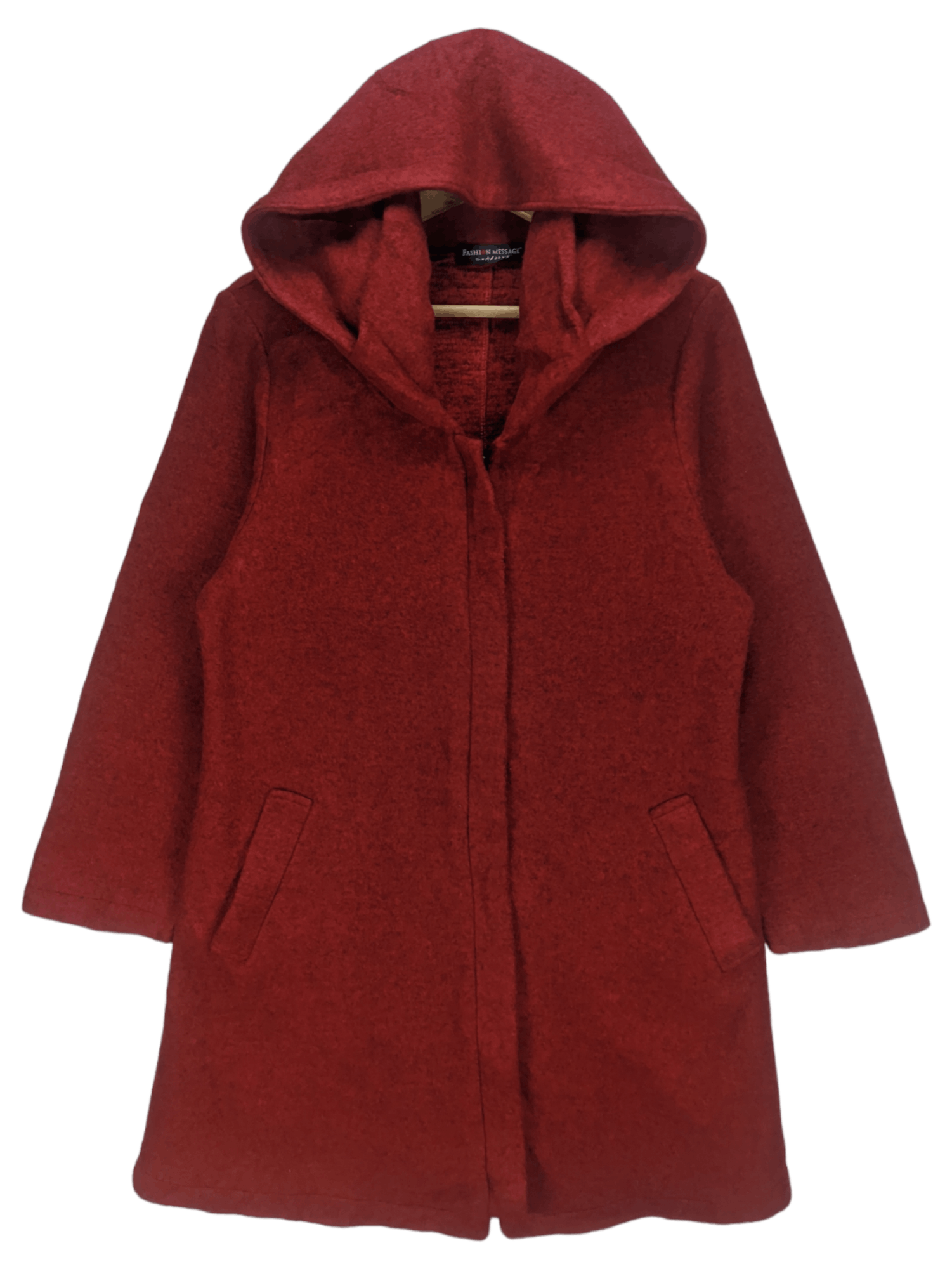 Japanese Brand Steals🔥Long Coat Jacket Hooded by Fashion Message Size M / US 6-8 / IT 42-44 - 1 Thumbnail