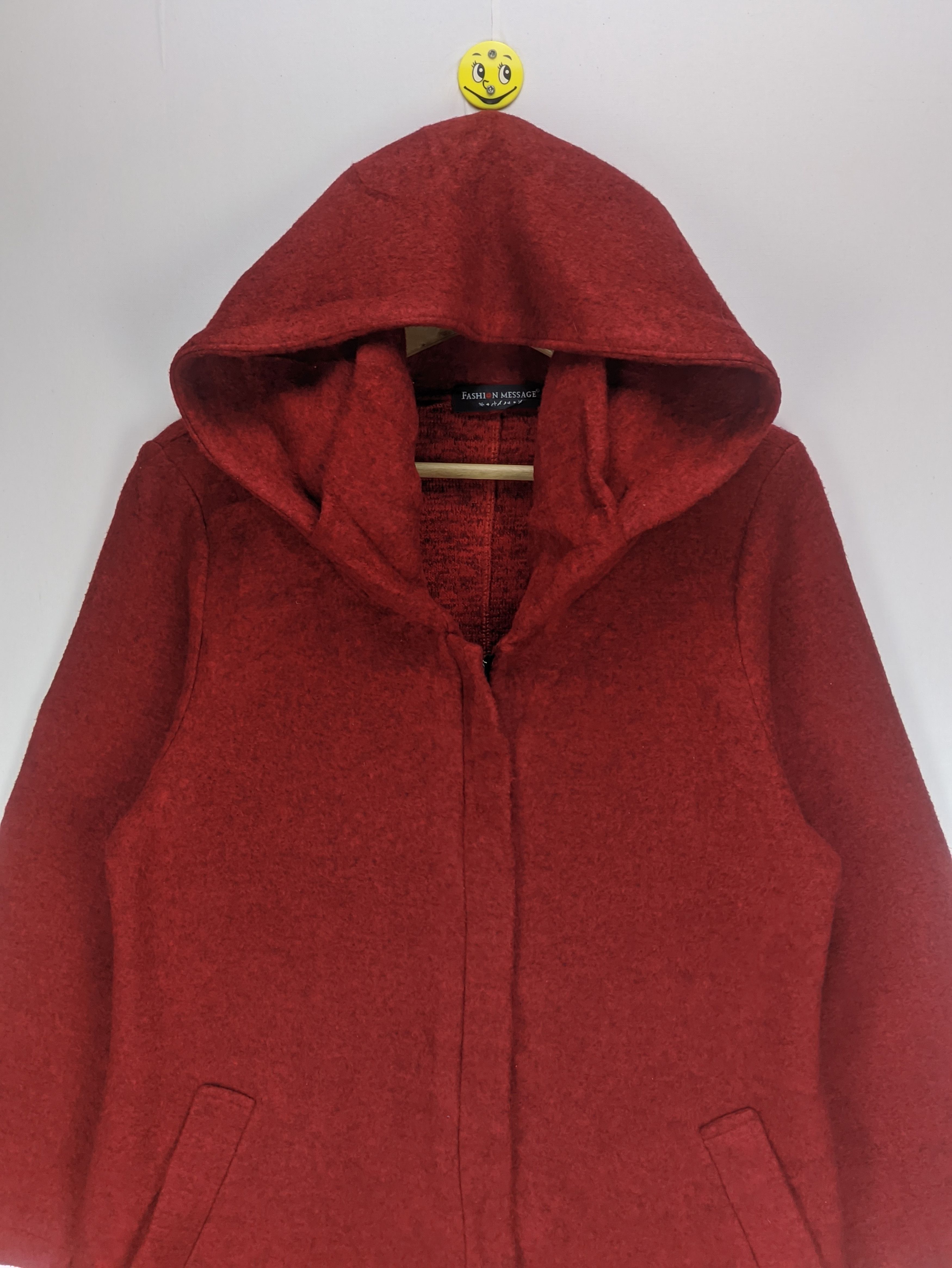 Japanese Brand Steals🔥Long Coat Jacket Hooded by Fashion Message Size M / US 6-8 / IT 42-44 - 7 Thumbnail