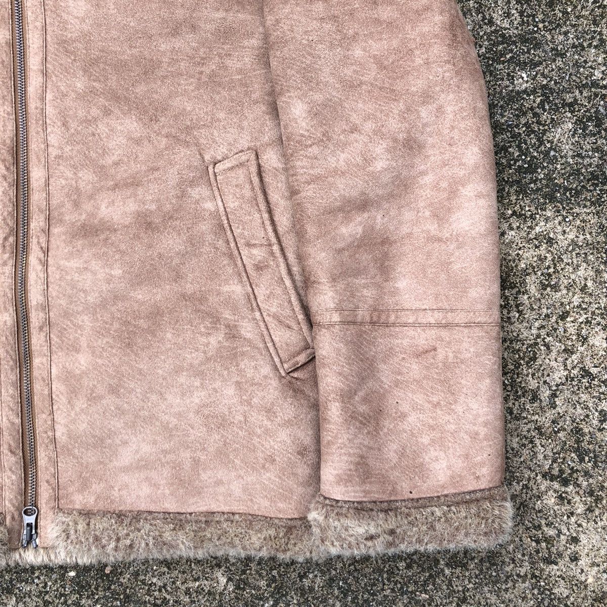 Japanese Brand 🔥Rare🔥Carters Full Zipper Sheepskin Sherpa Heavy Jacket Size US M / EU 48-50 / 2 - 8 Thumbnail