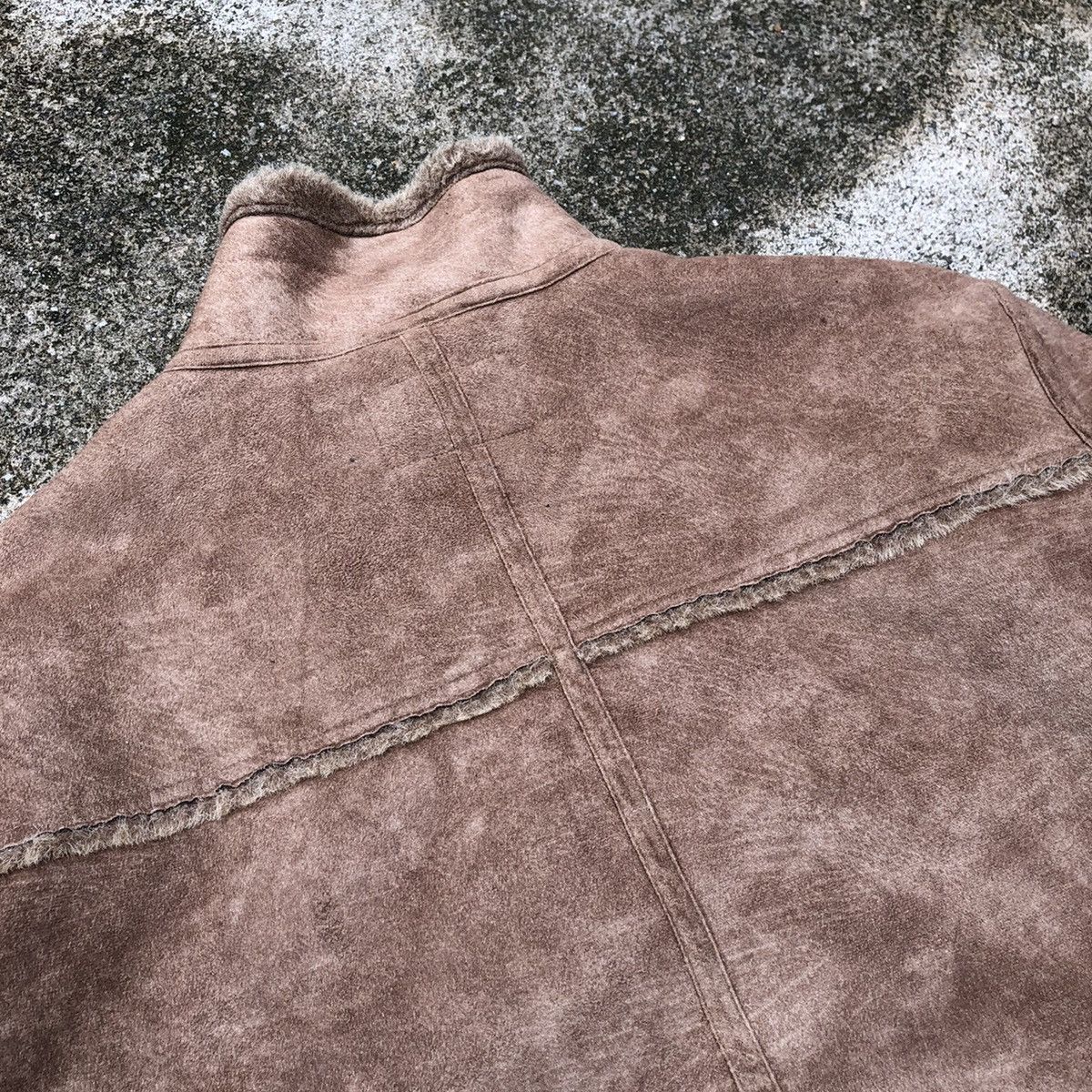 Japanese Brand 🔥Rare🔥Carters Full Zipper Sheepskin Sherpa Heavy Jacket Size US M / EU 48-50 / 2 - 13 Thumbnail