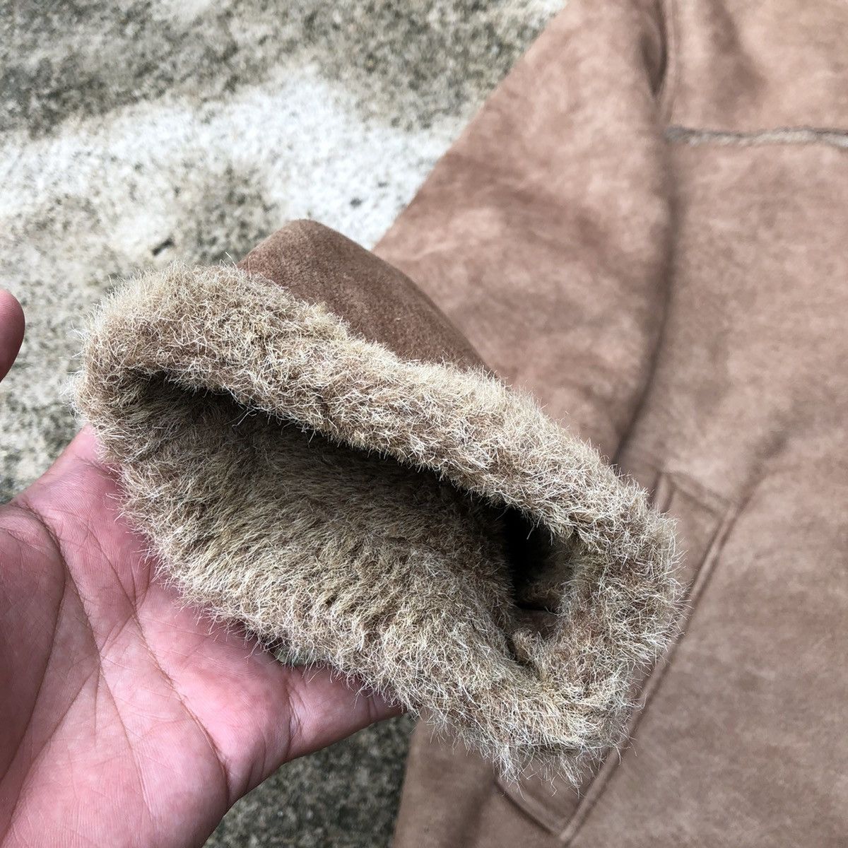 Japanese Brand 🔥Rare🔥Carters Full Zipper Sheepskin Sherpa Heavy Jacket Size US M / EU 48-50 / 2 - 12 Thumbnail