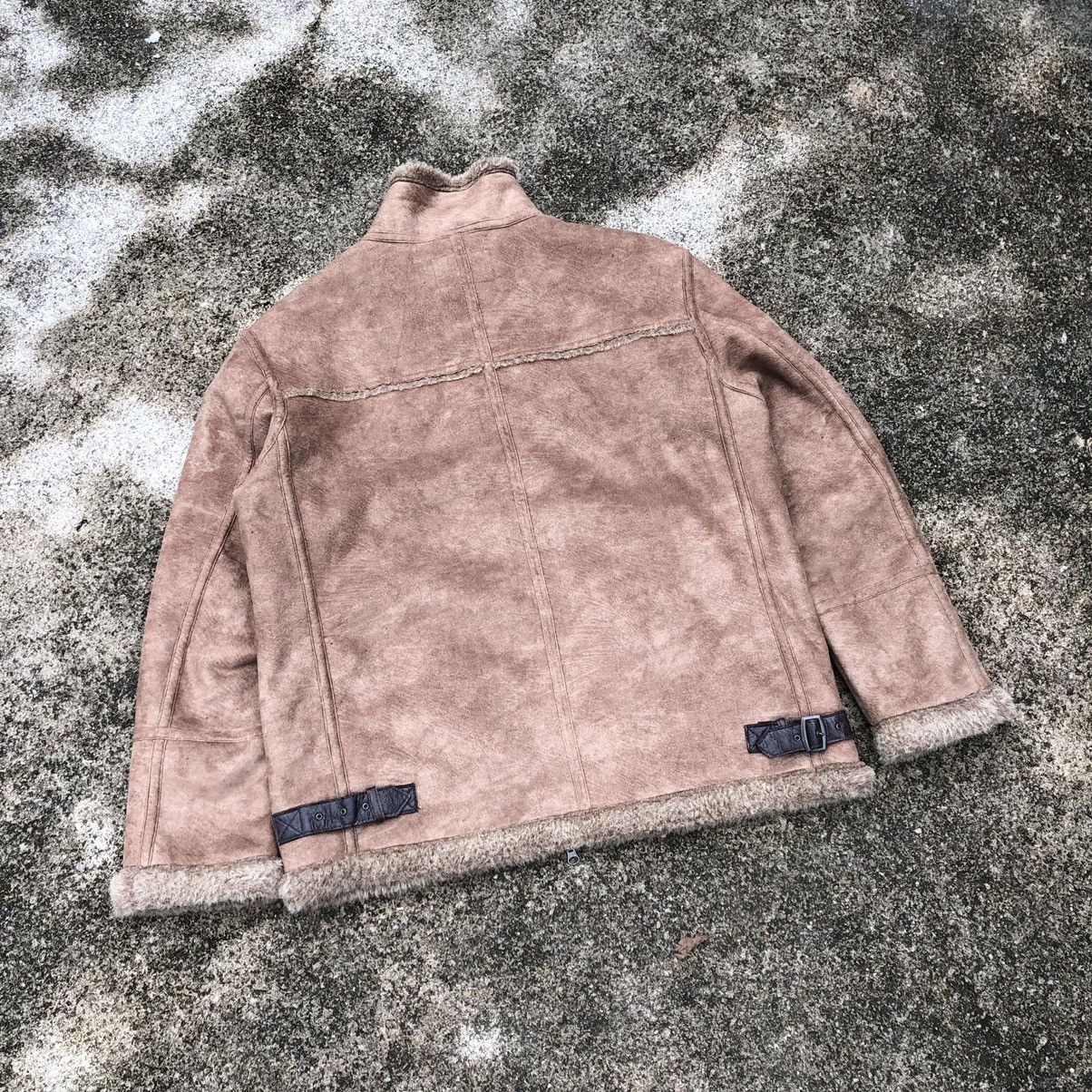 Japanese Brand 🔥Rare🔥Carters Full Zipper Sheepskin Sherpa Heavy Jacket Size US M / EU 48-50 / 2 - 4 Thumbnail