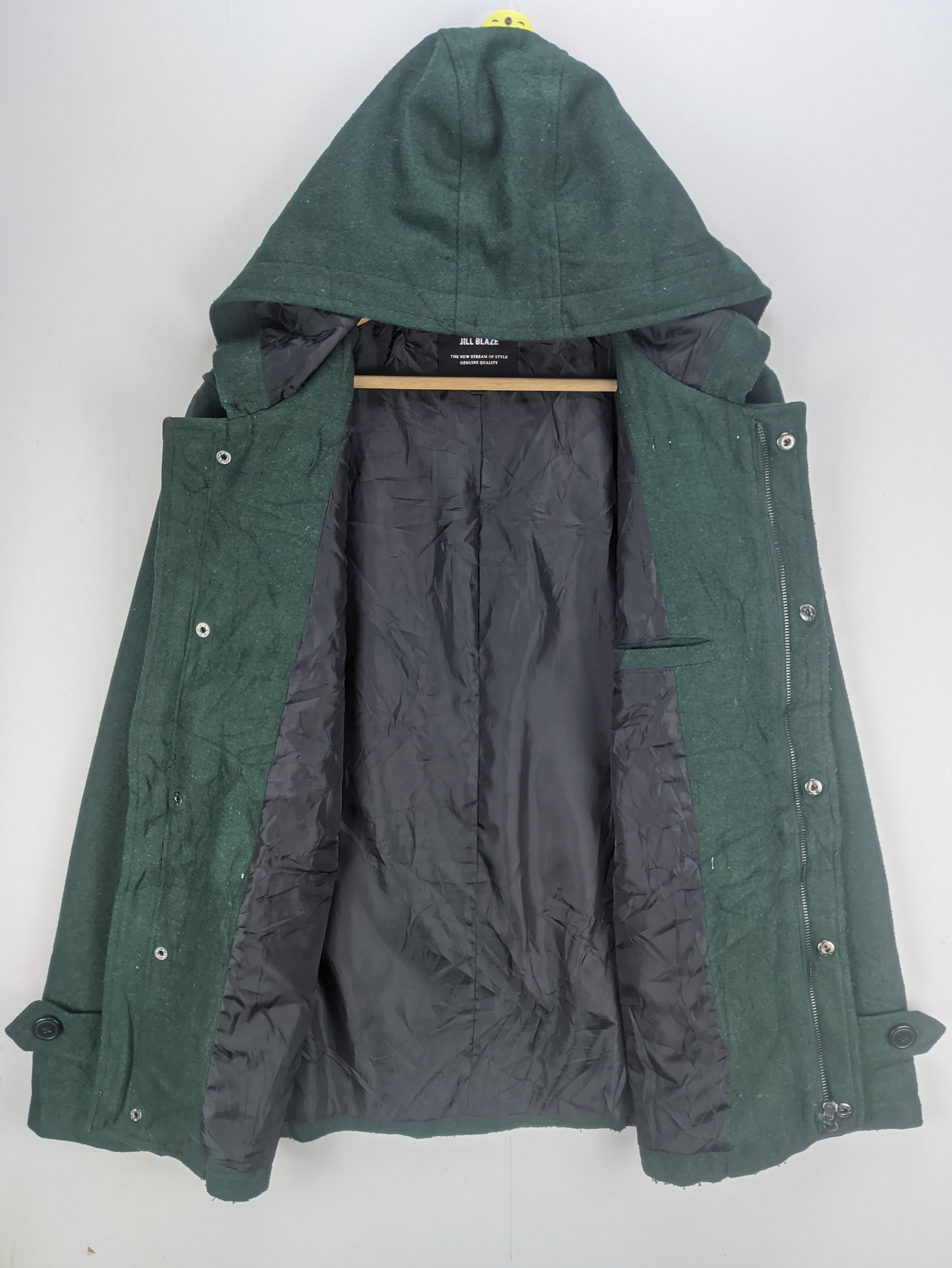 Japanese Brand × Vintage Steals🔥Vintage Duffle Coat Wool by Jill Blaze Size US M / EU 48-50 / 2 - 5 Thumbnail