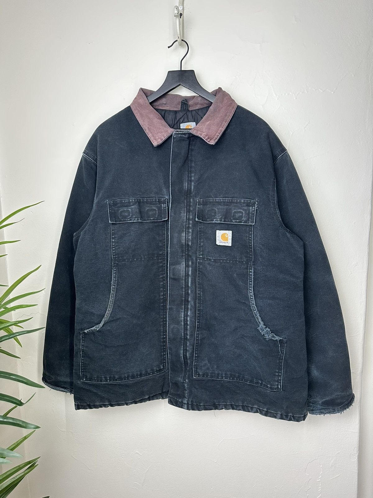 Carhartt × Vintage (XL) BEAUTIFULLY THRASHED VINTAGE Carhartt Arctic Jacket Size US XL / EU 56 / 4 - 2 Thumbnail