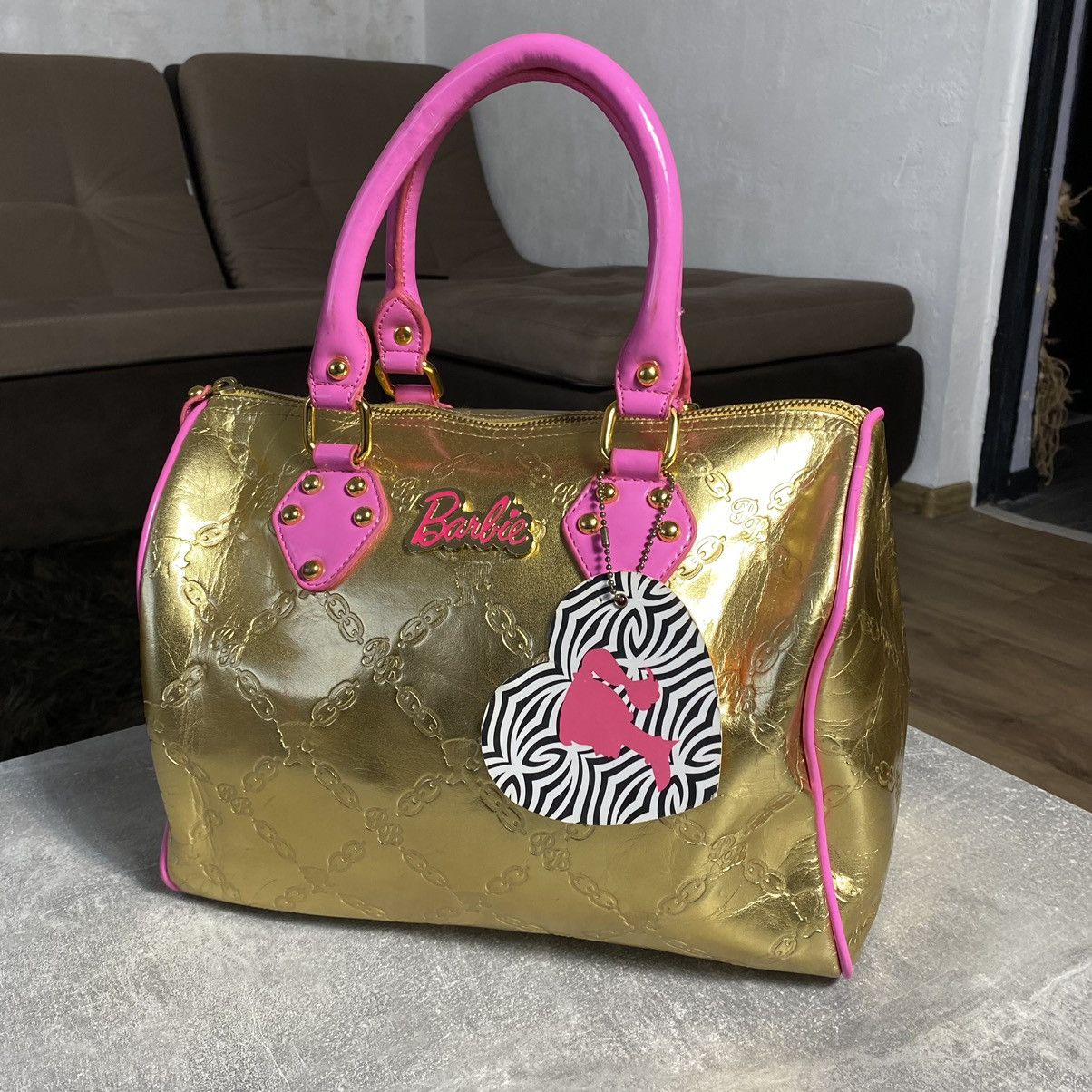 Vintage VINTAGE BARBIE PATTERN GOLD BAG Size ONE SIZE - 1 Thumbnail