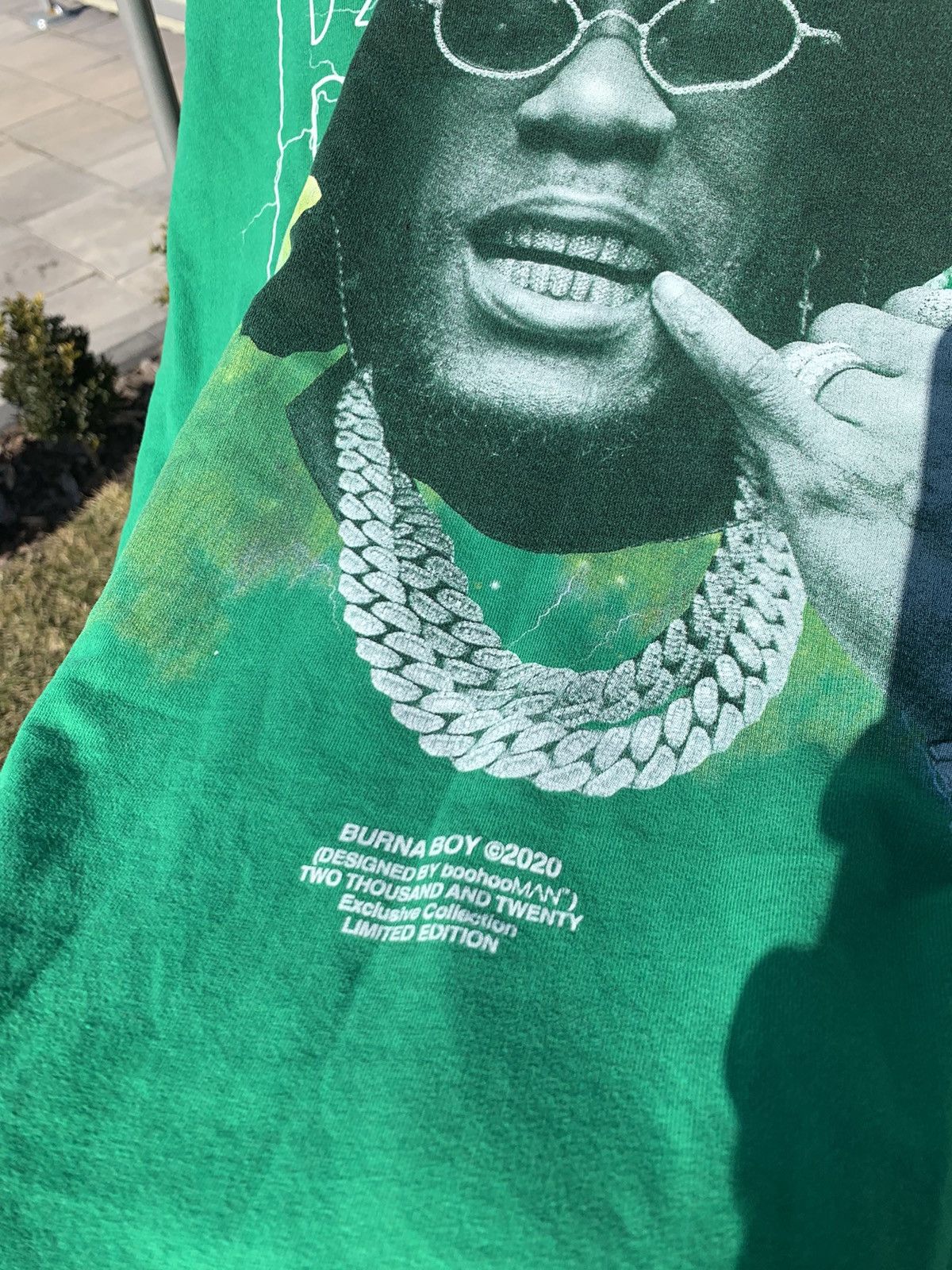 Band Tees Burna Boy 2020 Limited Edition T-Shirt Big Size Size US XXL / EU 58 / 5 - 10 Thumbnail