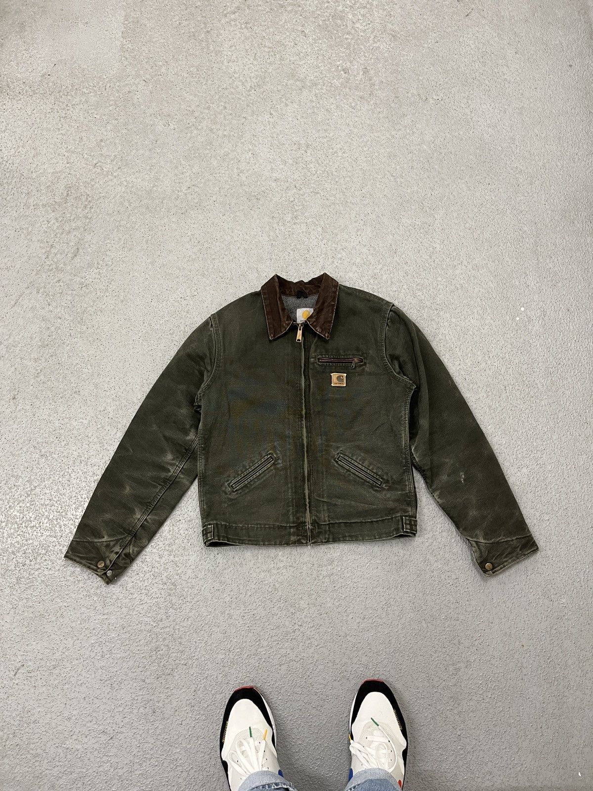Faded Carhartt Detroit Jacket