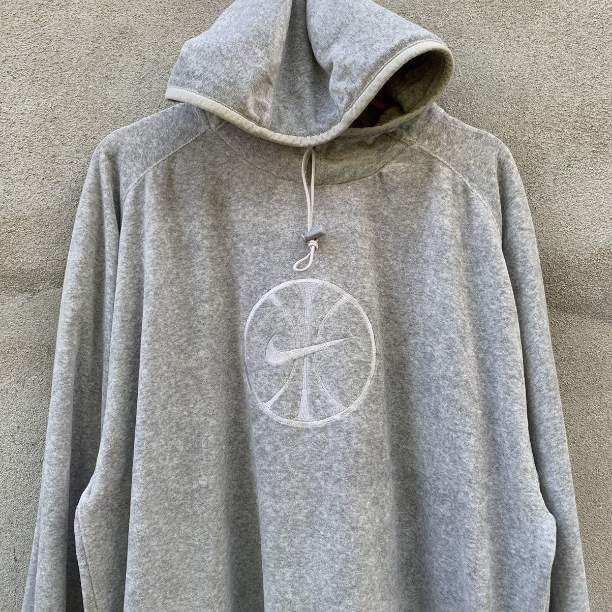 Nike × Vintage VINTAGE NIKE SWOOSH EMBROIDERY Y2K SWEATER HOODED SWEATSHIRT Size US L / EU 52-54 / 3 - 2 Thumbnail