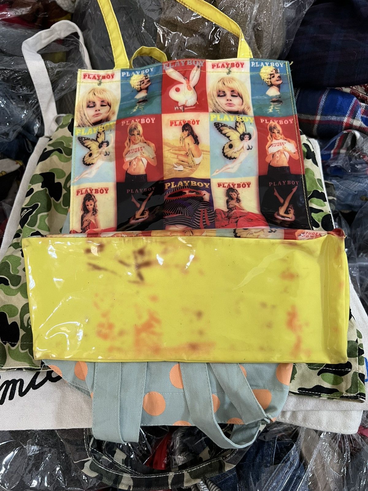 Playboy Vintage Playboy Tote Bag Size ONE SIZE - 10 Thumbnail