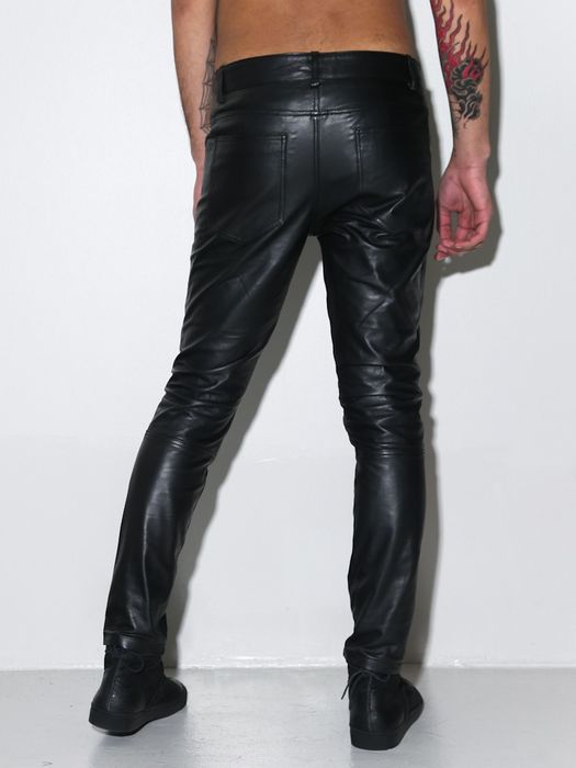 Oak NYC New-Black Leather Pants XS/S | Grailed