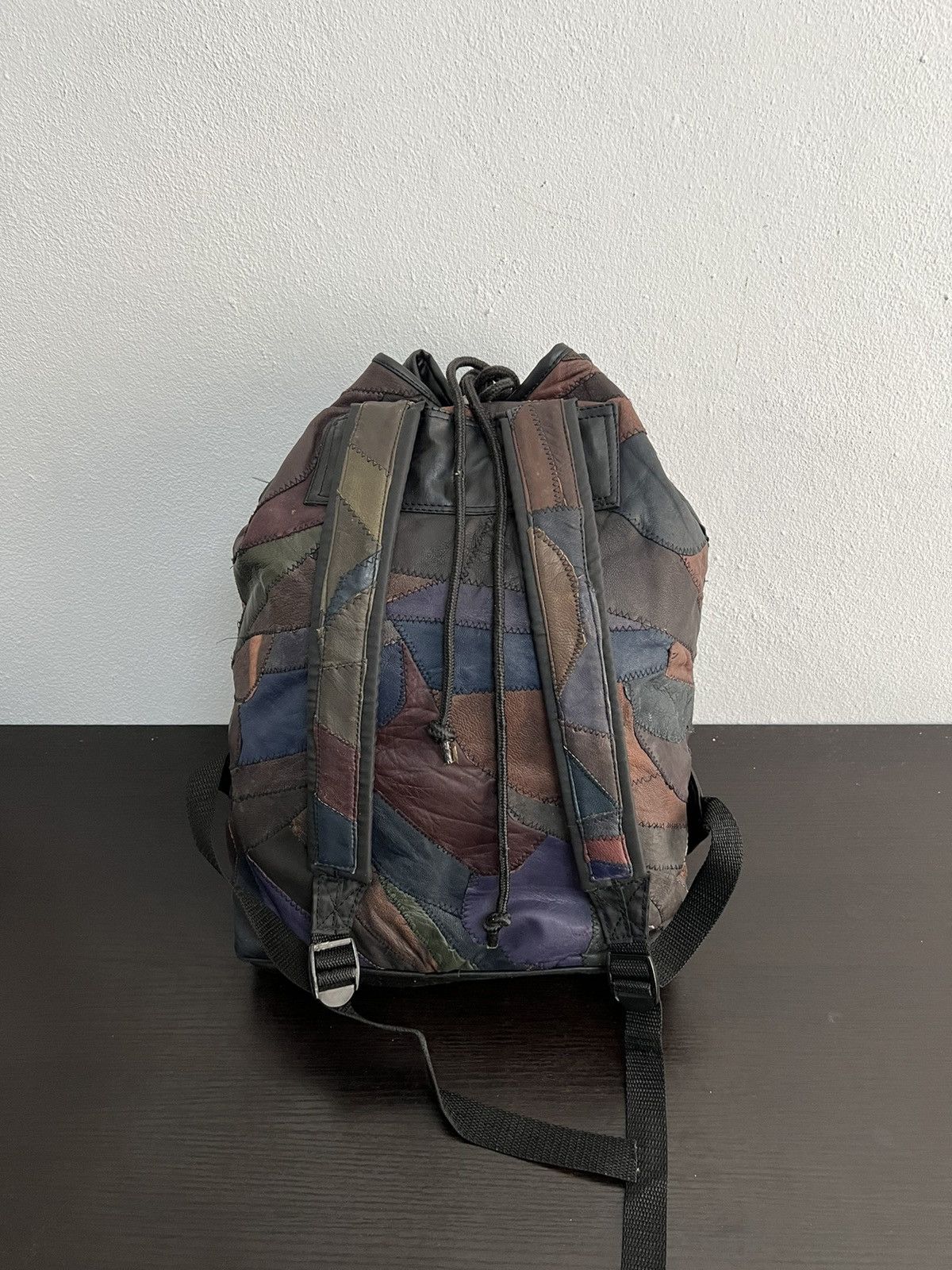 Japanese Brand Japanese Brand RJ Patchwork Design Bagpack Size ONE SIZE - 5 Thumbnail