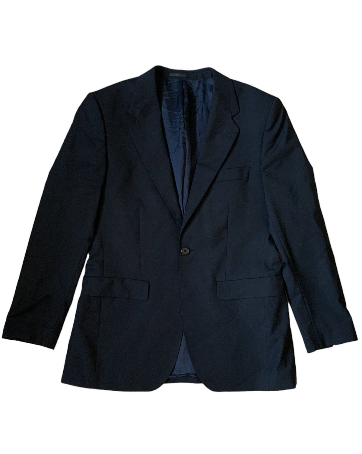 Acne Studios SS 08 Acne aktie jacket 1 black one button blazer Size 46R - 1 Thumbnail