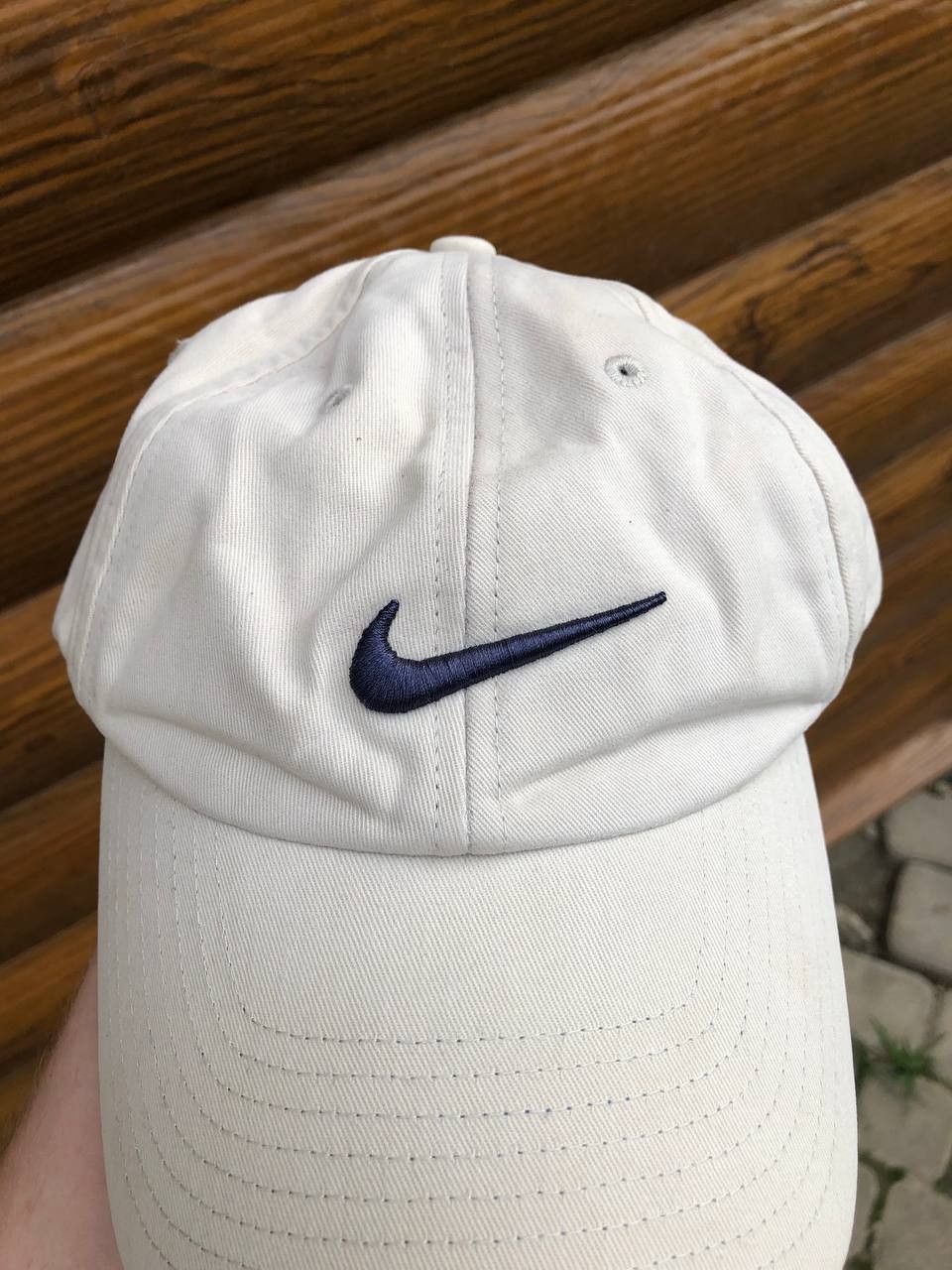 Vintage Nike vintage cap big embroidered logo 90s Size ONE SIZE - 2 Thumbnail