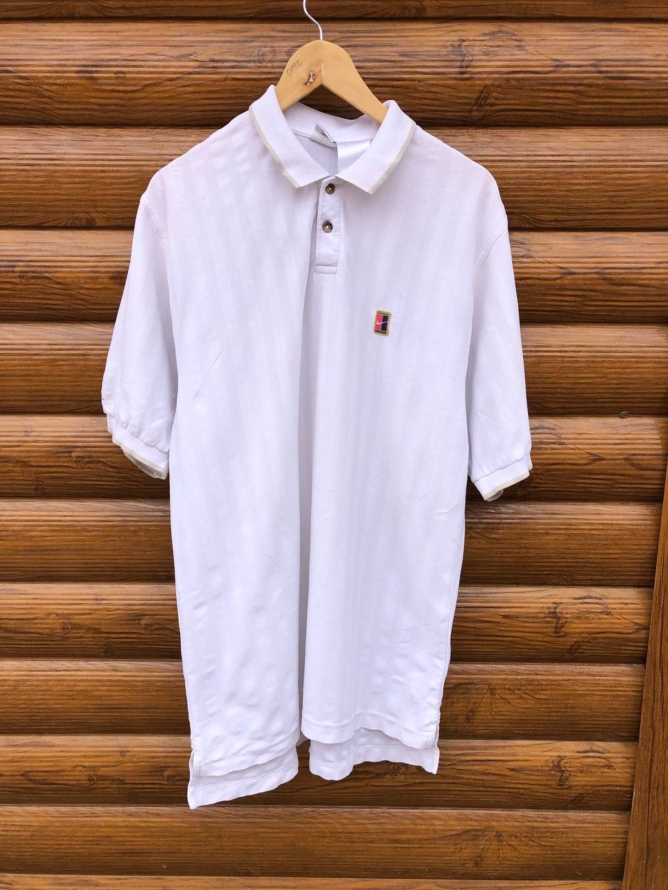 Vintage Vintage Nike Court ACG Polo T-shirt Size US XL / EU 56 / 4 - 1 Thumbnail