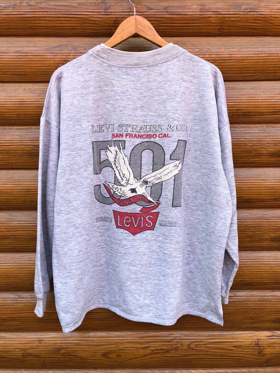Levi's Vintage Levis 501 Longsleeve Size US XXL / EU 58 / 5 - 1 Thumbnail
