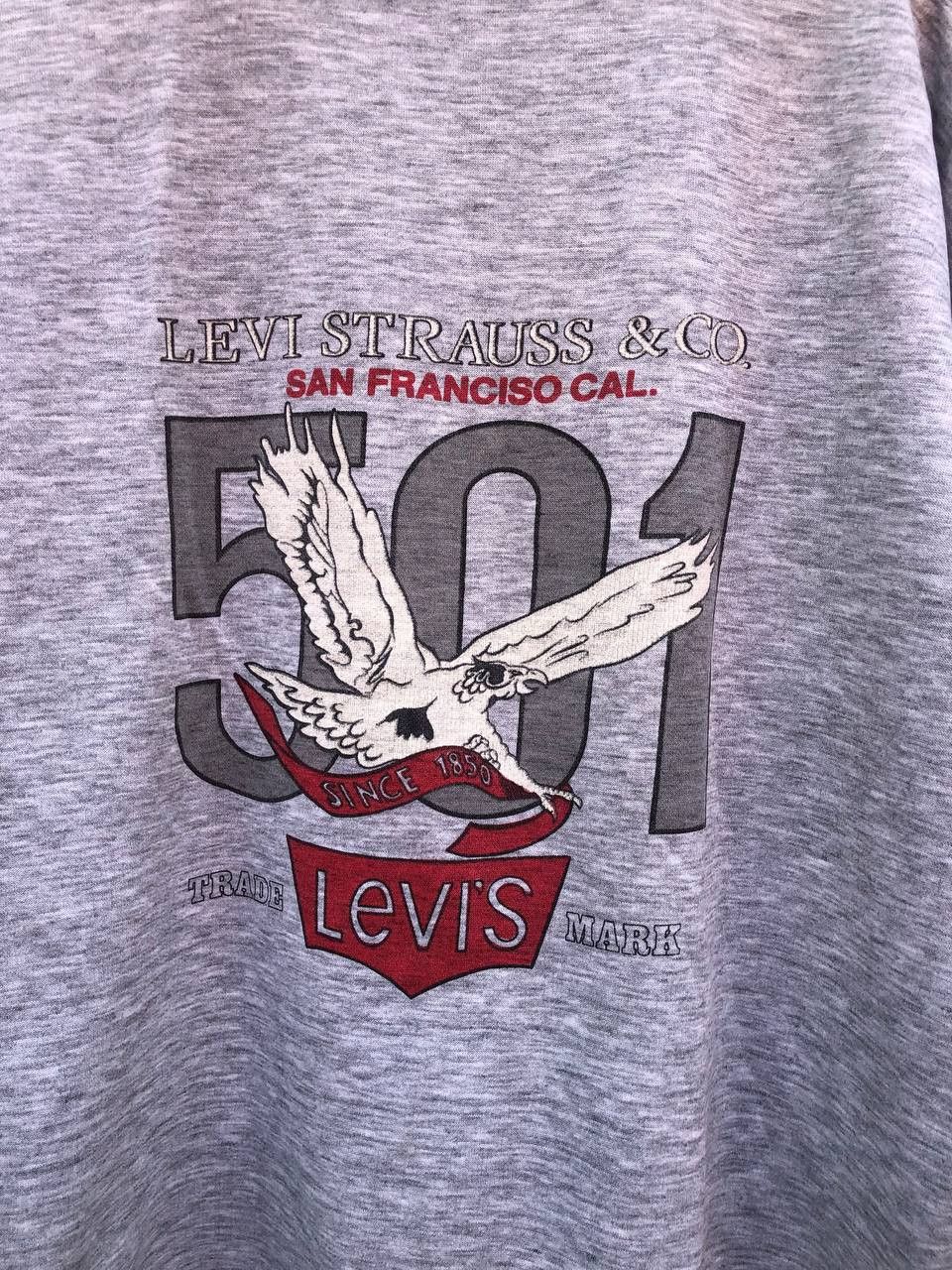 Levi's Vintage Levis 501 Longsleeve Size US XXL / EU 58 / 5 - 2 Thumbnail