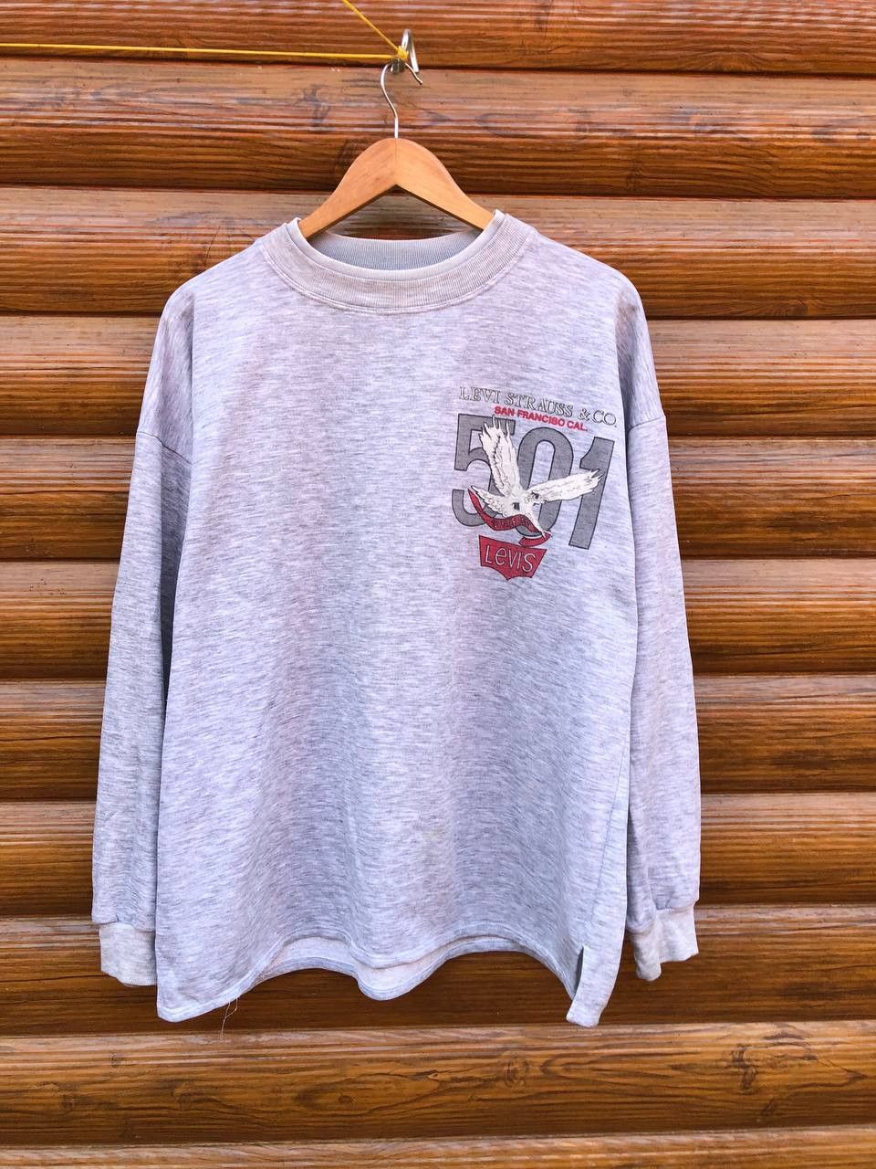Levi's Vintage Levis 501 Longsleeve Size US XXL / EU 58 / 5 - 3 Thumbnail