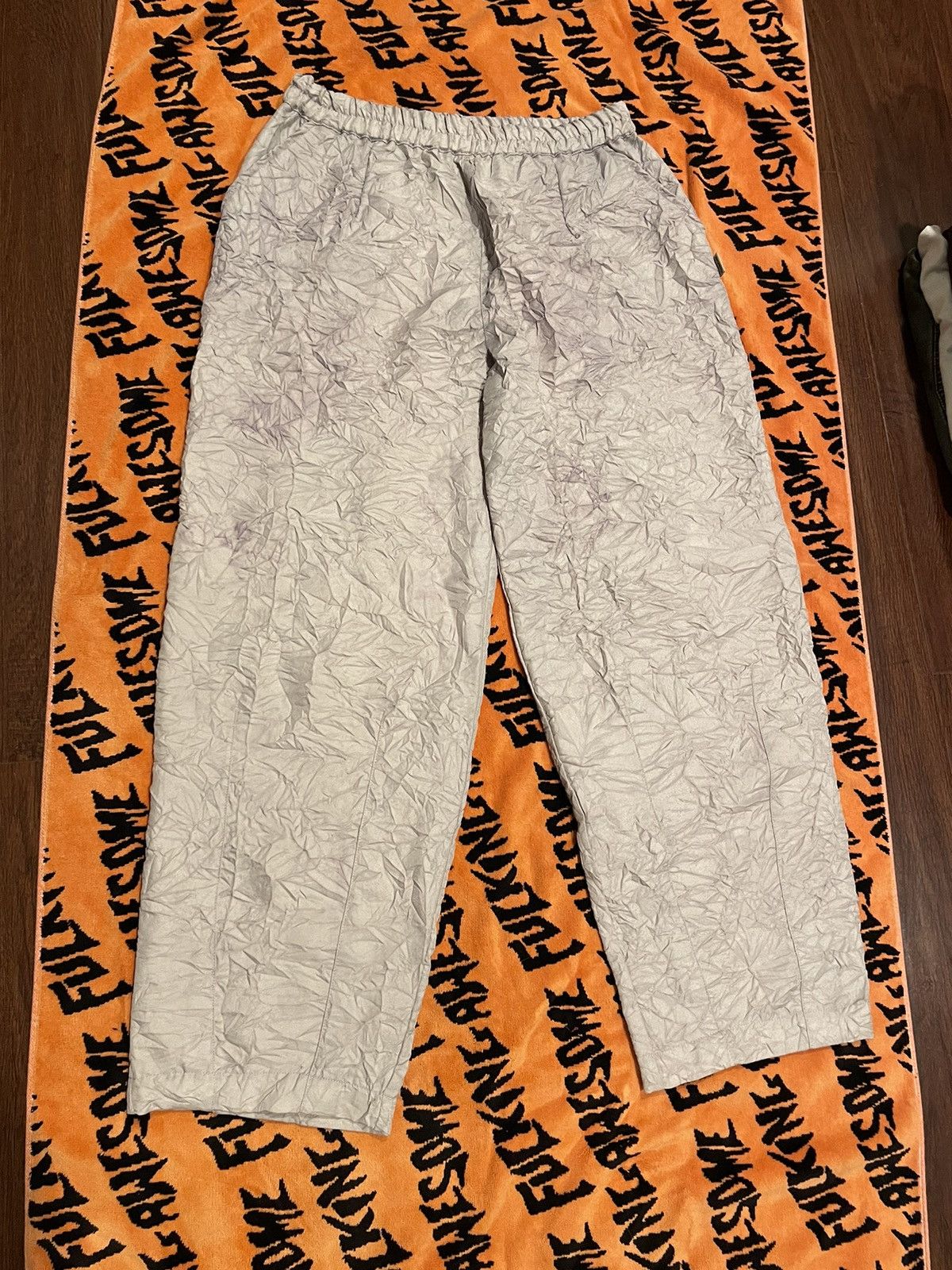 RALPHIE BIG CRINKLE PANT NATURAL