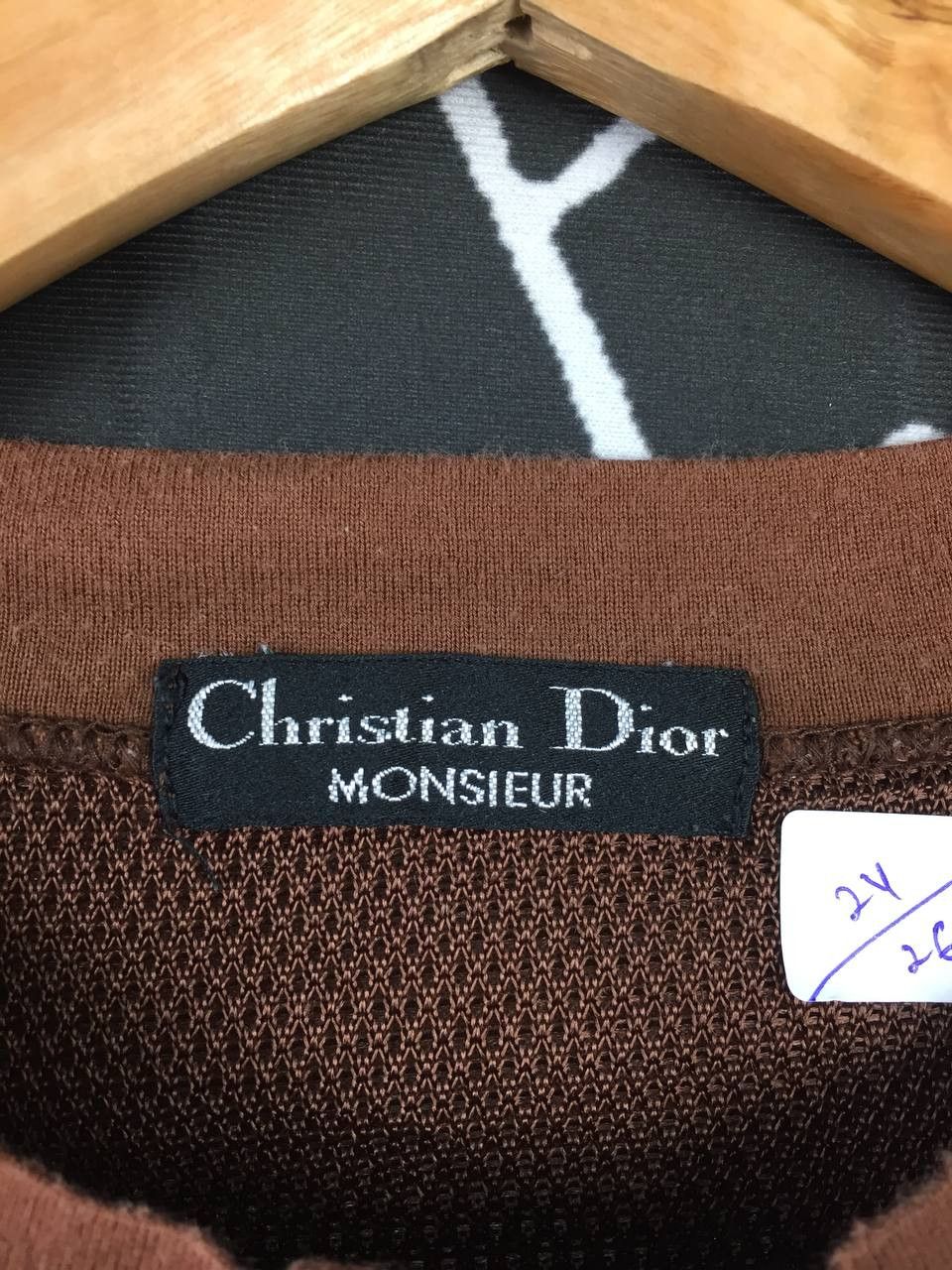 Christian Dior Monsieur Vtg Christian Dior Monsieur Classic Button Tee Size US XL / EU 56 / 4 - 6 Thumbnail